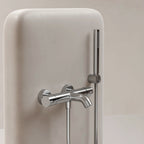 Miscelatore monocomando per vasca con kit doccino RubiFlux serie Regal - Cromo