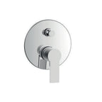 Miscelatore monocomando da incasso per doccia con deviatore RubiFlux serie Kyros - Cromo