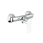 Miscelatore monocomando esterno per doccia RubiFlux serie Kyros - Cromo