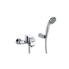 Miscelatore monocomando per vasca con kit doccino RubiFlux serie Kyros - Cromo