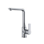 Miscelatore monocomando lavello con leva laterale RubiFlux serie Kyros - Cromo
