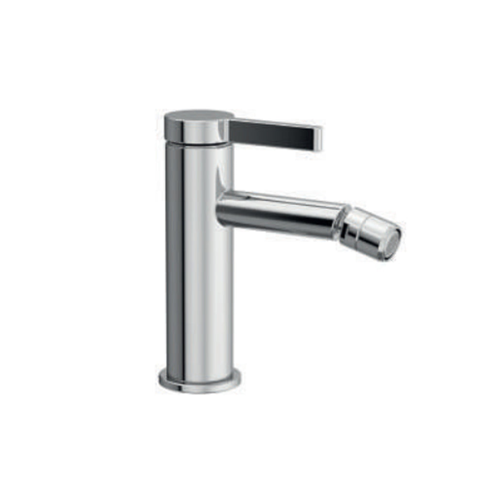 Miscelatore monocomando bidet RubiFlux serie Tundra - Cromo
