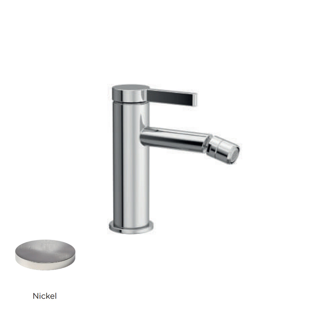 Miscelatore monocomando bidet RubiFlux serie Tundra - Nickel