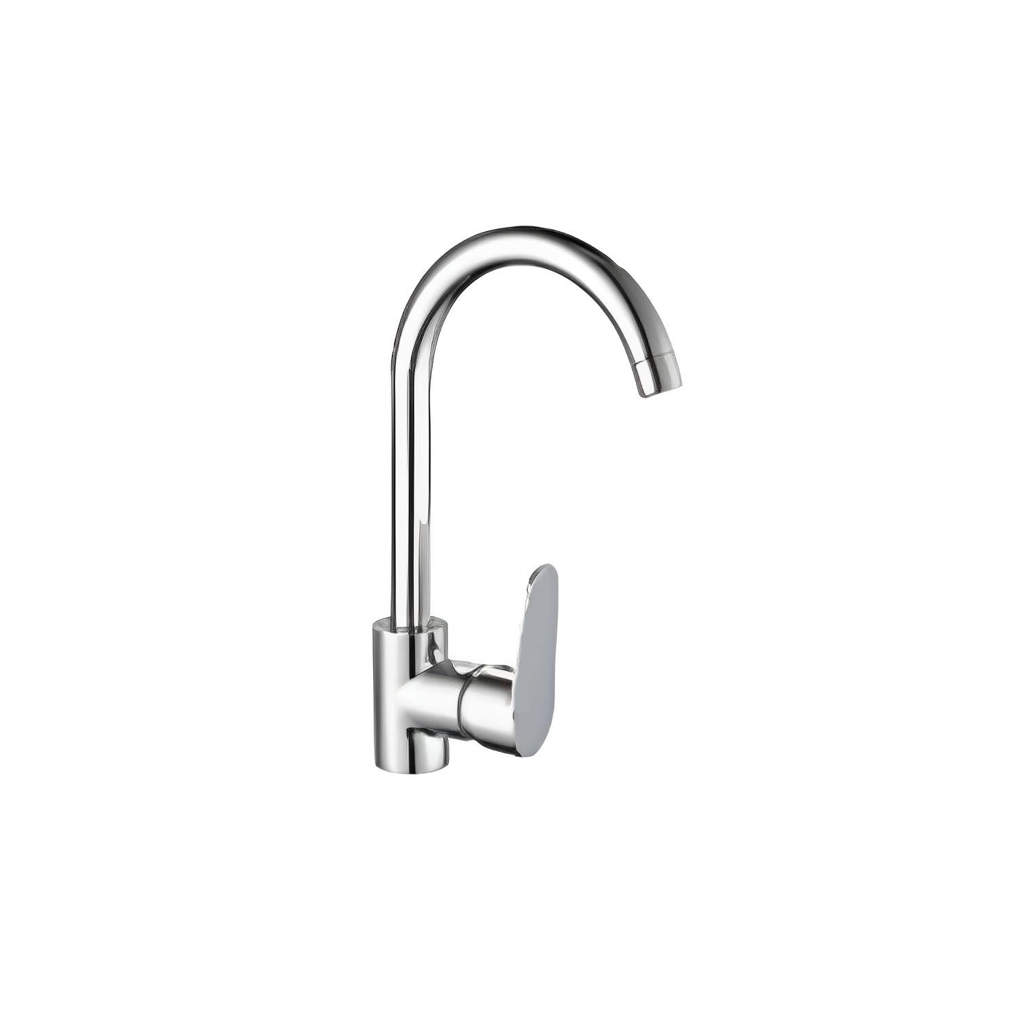 Miscelatore cucina RubiFlux Idroblue con bocca orientabile - Cromo