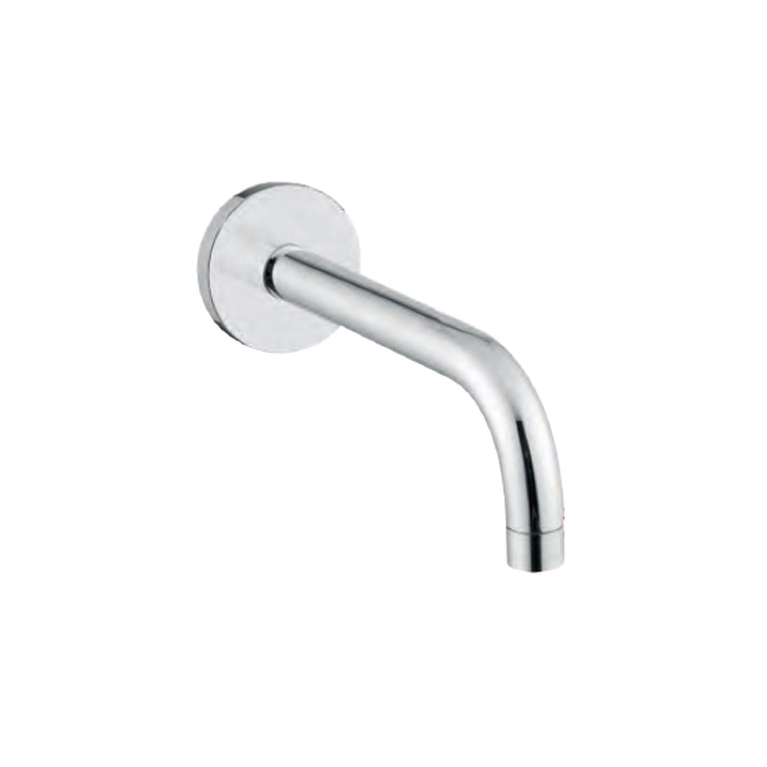 Bocca a parete senza piastra in ottone Keller Taps - Cromo