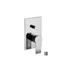 Miscelatore doccia serie Tango modello TA015ST/M steel looking Paffoni