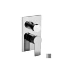 Miscelatore doccia serie Tango modello TA018ST/M steel looking Paffoni