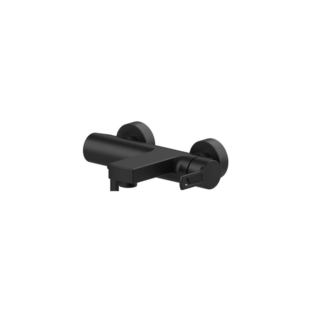 Miscelatore vasca serie Ringo modello RIN022NO senza duplex colore nero opaco Paffoni