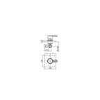 Miscelatore incasso serie Ringo modello RIN010NO/M colore nero opaco Paffoni