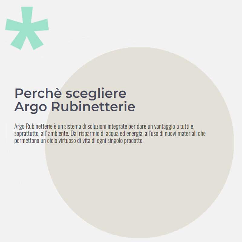 Rubinetto Miscelatore Monocomando per Doccia Con deviatore Rotativo cromato collezione Hike di Argo Rubinetterie