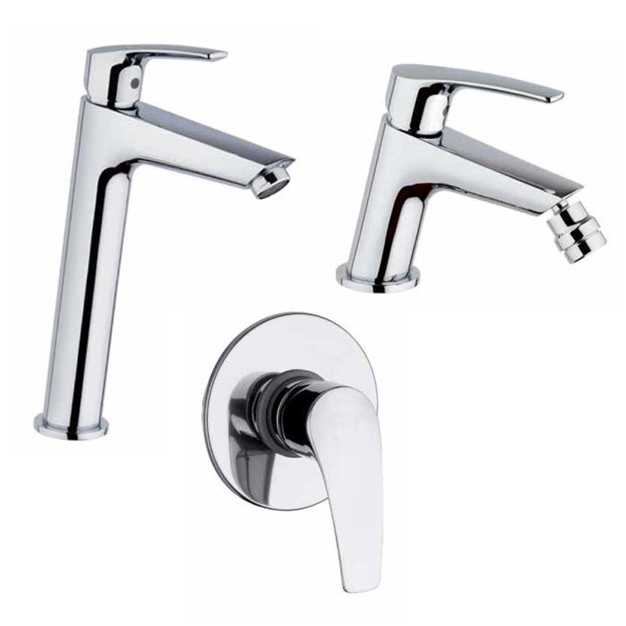 Set di Rubinetti per lavabo Alto