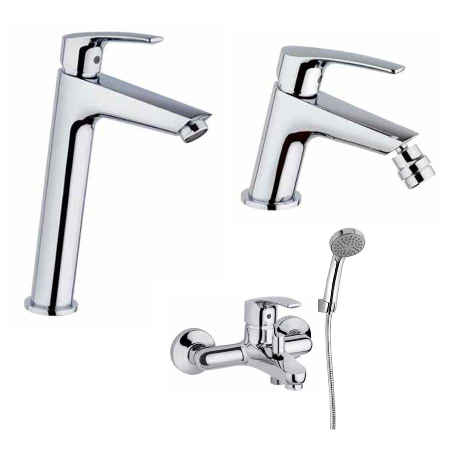 Set di Rubinetti per Vasca Duplex