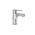 Miscelatore monocomando lavabo con scarico RubiFlux serie Lume - Cromo