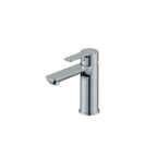 Miscelatore monocomando lavabo con scarico RubiFlux serie Zea - Cromo