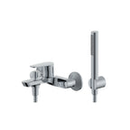 Miscelatore monocomando per vasca con kit doccino RubiFlux serie Ampra - Cromo