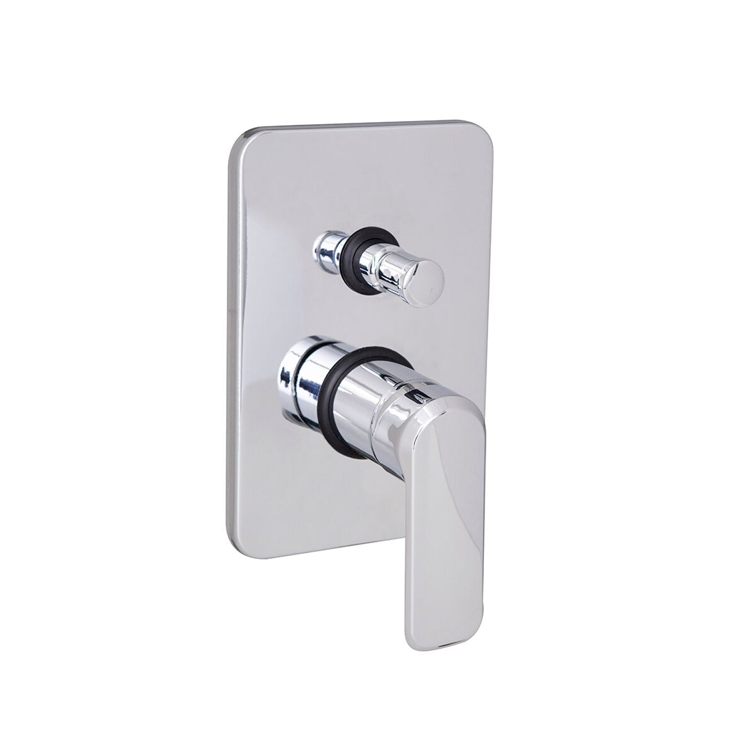 Miscelatore doccia incasso quadro 2 vie cartuccia diametro 35