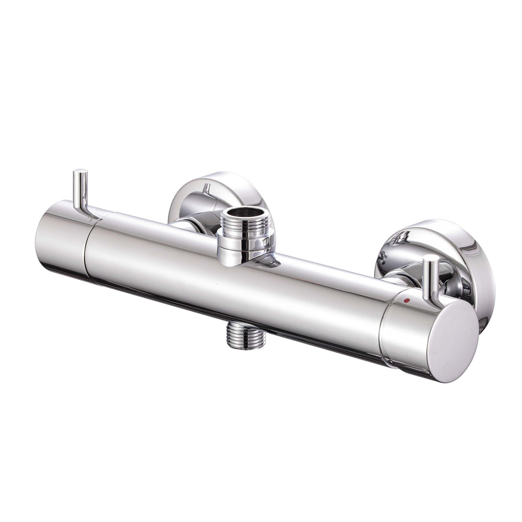 Miscelatore doccia esterno con cartuccia 35mm e deviatore