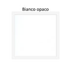 Miscelatore doccia esterno con cartuccia 35mm e deviatore bianco