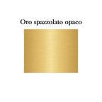 Miscelatore doccia esterno con cartuccia 35mm e deviatore oro spazzolato