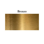 Miscelatore doccia esterno squadrato con cartuccia 35mm e deviatore bronzo