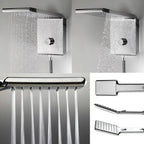 Soffione doccia Bossini Syncro Rain Renovation Set con doccia Agua Life