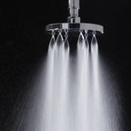 Soffione doccia tondo a parete Bossini Nebulizair diametro 140 mm