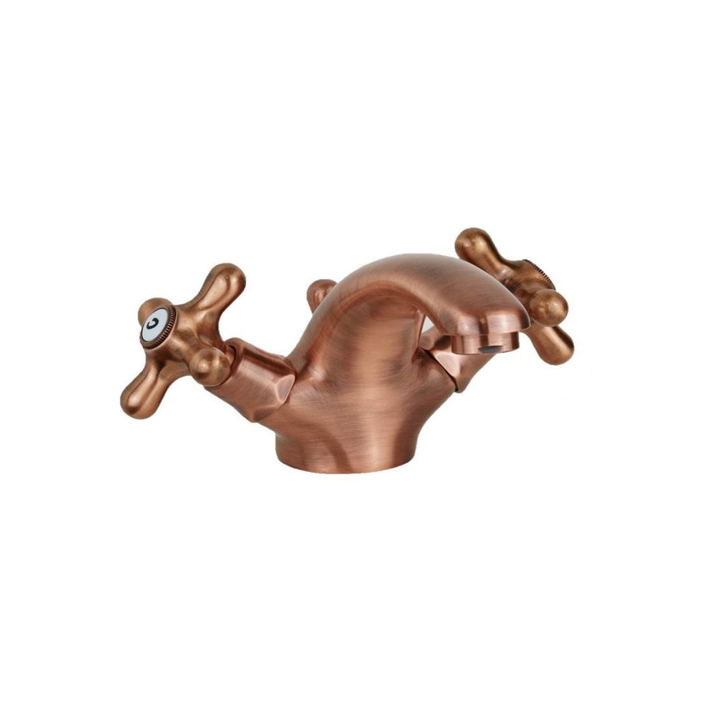 Monoforo lavabo con scarico automatico Paffoni Iris - Ramato