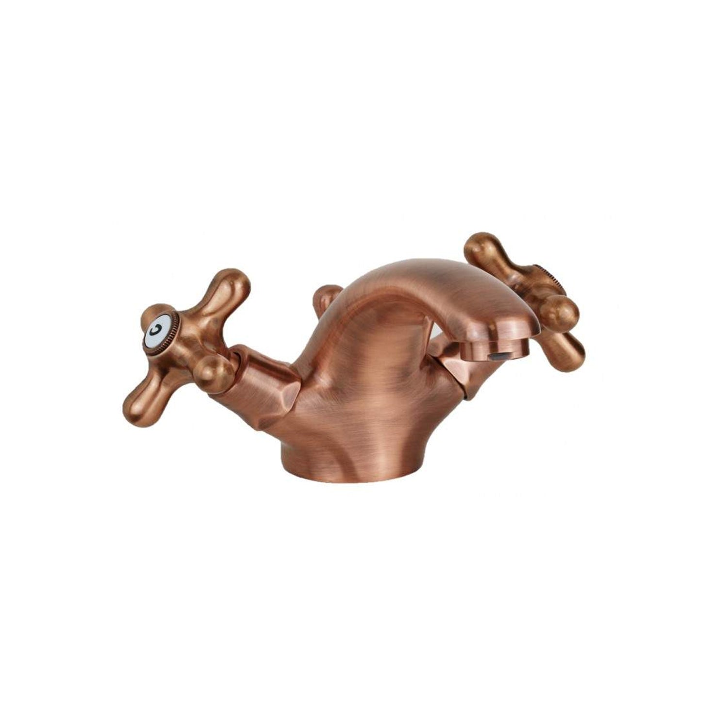 Monoforo lavabo con scarico automatico Paffoni Iris - Ramato