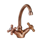 Monoforo lavabo con canna orientabile Paffoni serie Iris - Ramato