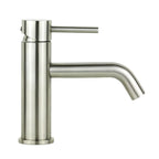 Miscelatore lavabo serie TriaSix in acciaio 316 spazzolato