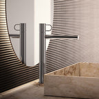 Miscelatore alto lavabo con scarico click clack Paffoni Jocker cromato