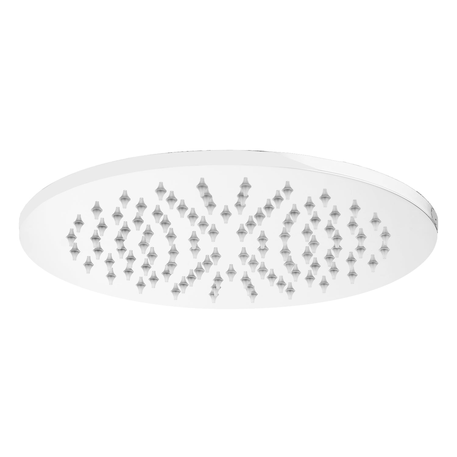 Soffione doccia tondo Paffoni Master diametro 225 mm in metallo  Bianco Opaco