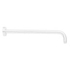 Braccio doccia tondo 40 cm in ottone Bianco Opaco Paffoni