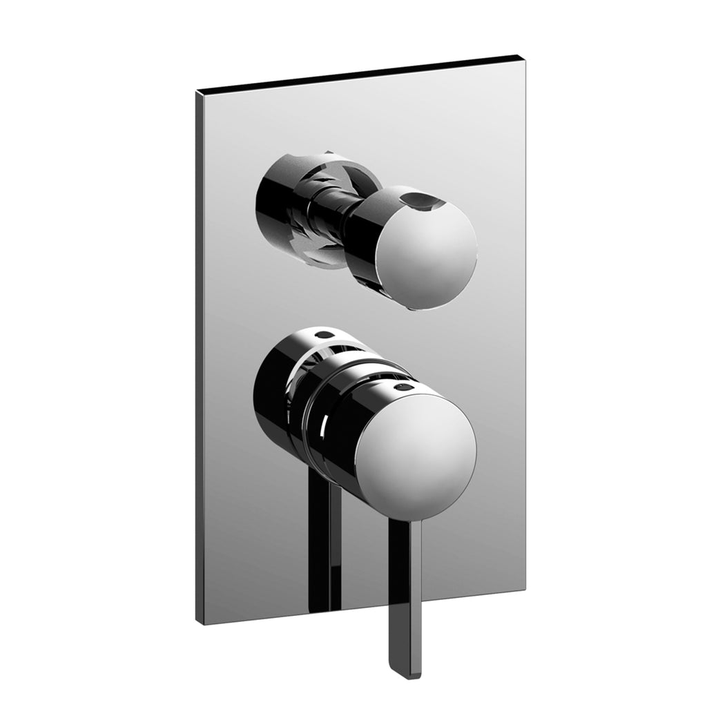 Miscelatore incasso doccia 2 uscite Paffoni Rock con cartuccia deviatore