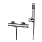 Miscelatore doccia Paffoni Rock con supporto a muro snodato in abs