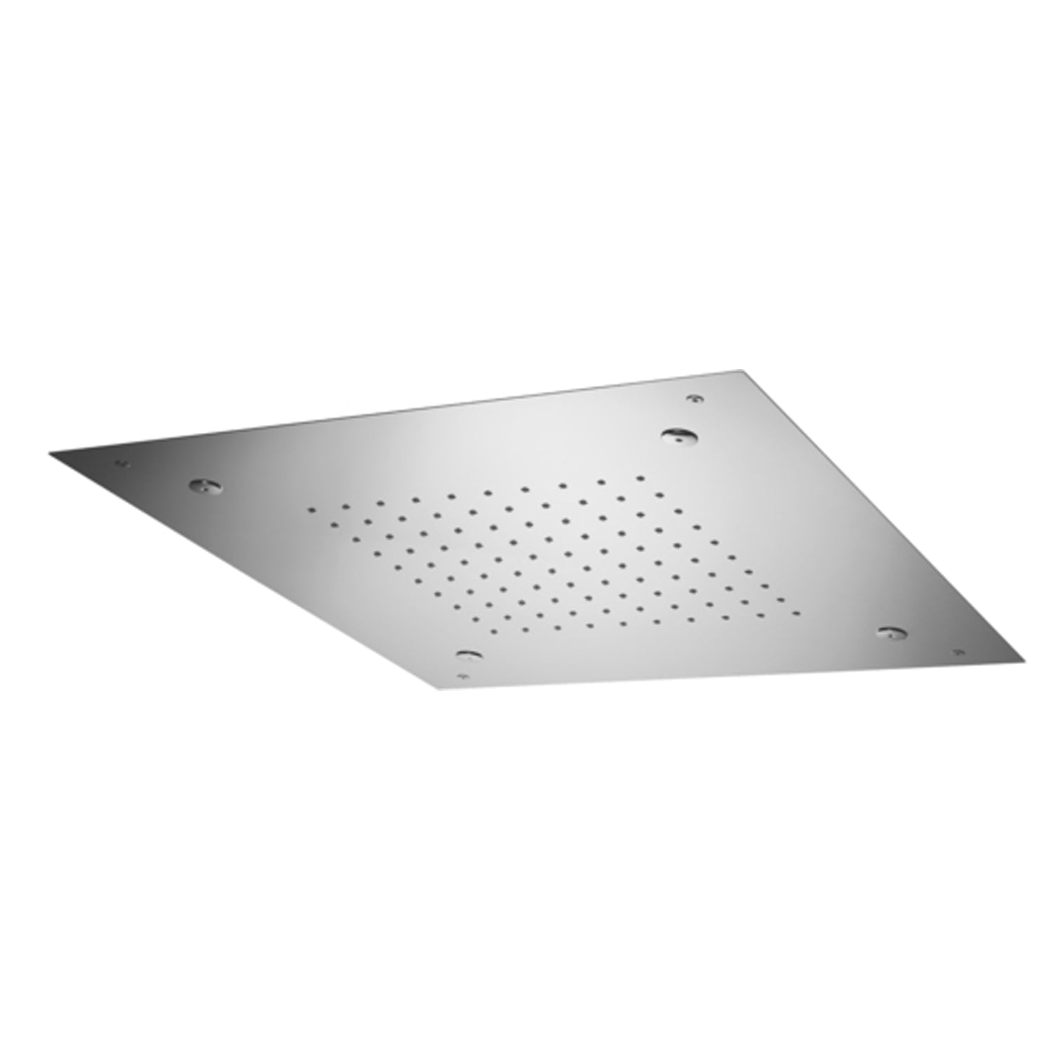 Soffione incasso quadro Paffoni Cleveland 50x50 cm con nebulizzatore