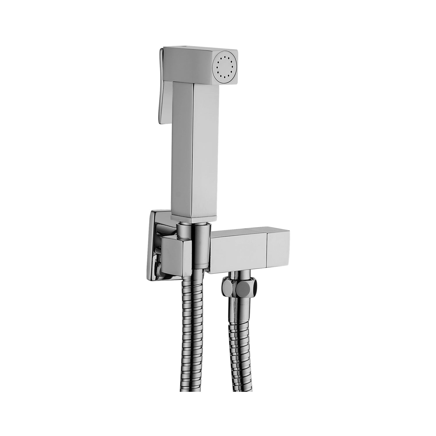 Set bidet incasso quadro Paffoni Tweet Square con rubinetto solo acqua fredda