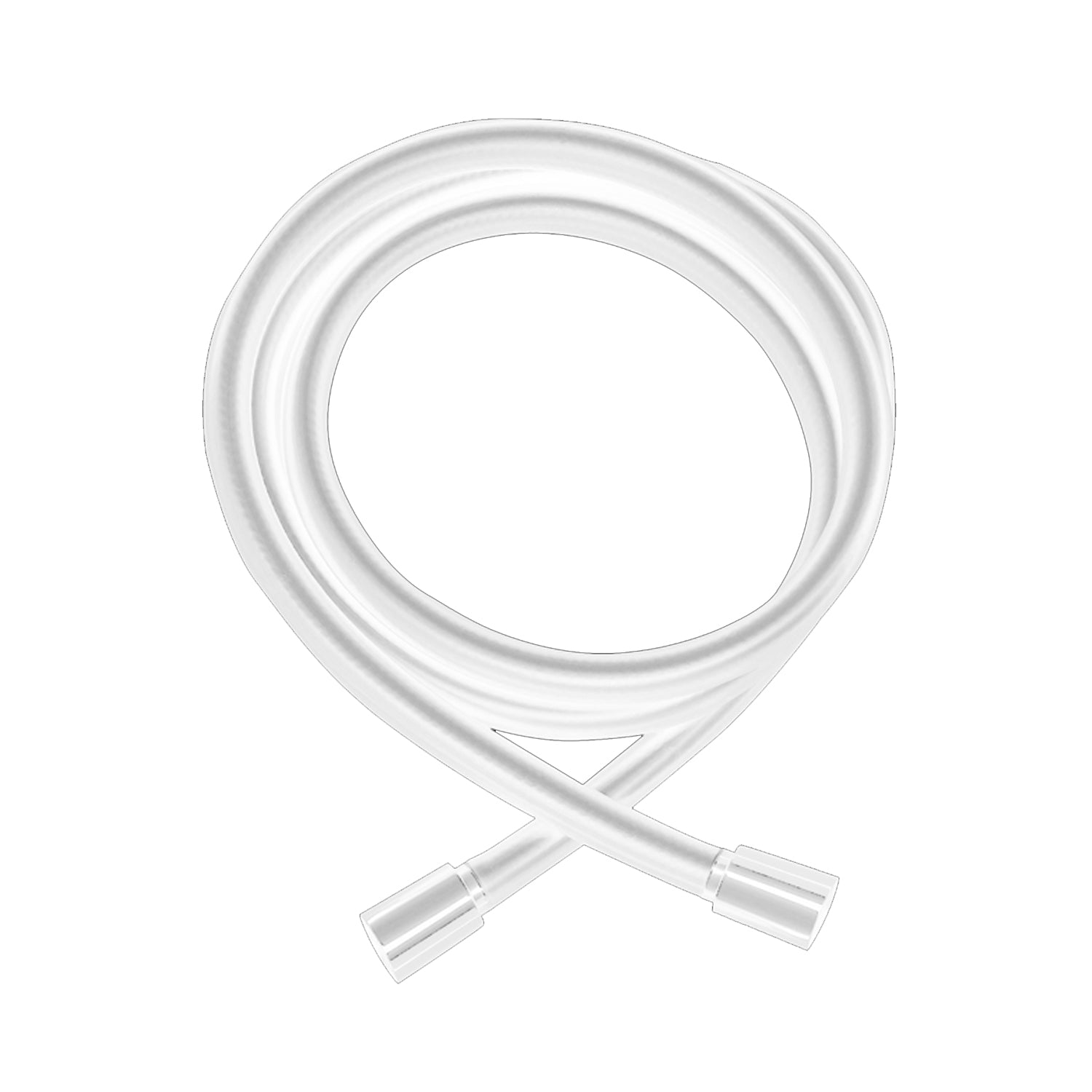 Flessibile Paffoni pvc bianco opaco 1/2''Gx1/2''G con doppia calotta conica colorata