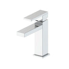 Composizione RubiFlux Square con miscelatore lavabo+ bidet in ottone cromato