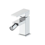 Composizione RubiFlux Square con miscelatore lavabo+ bidet in ottone cromato