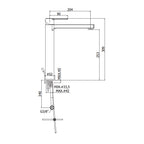 Miscelatore lavabo alto Paffoni serie West - Cromato