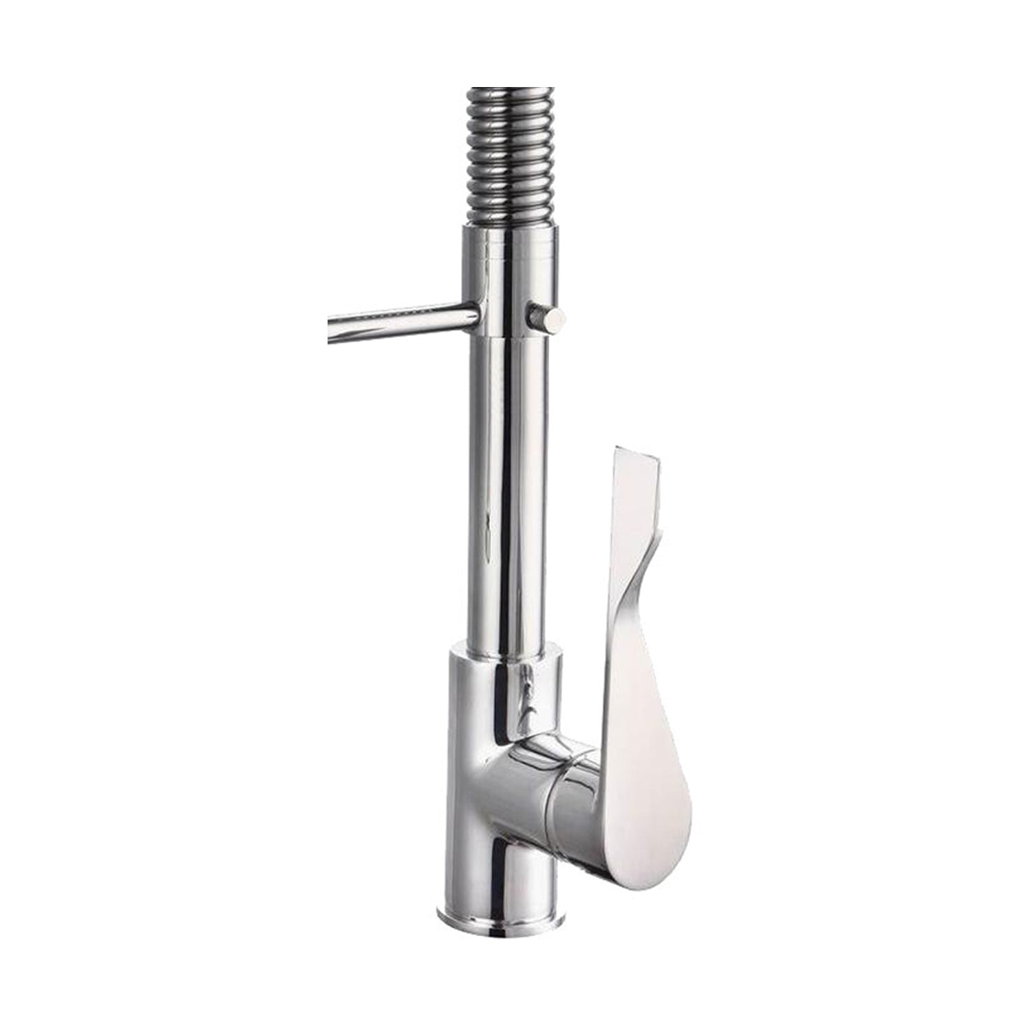 Miscelatore cucina con molla e tubo nero Mixlav
