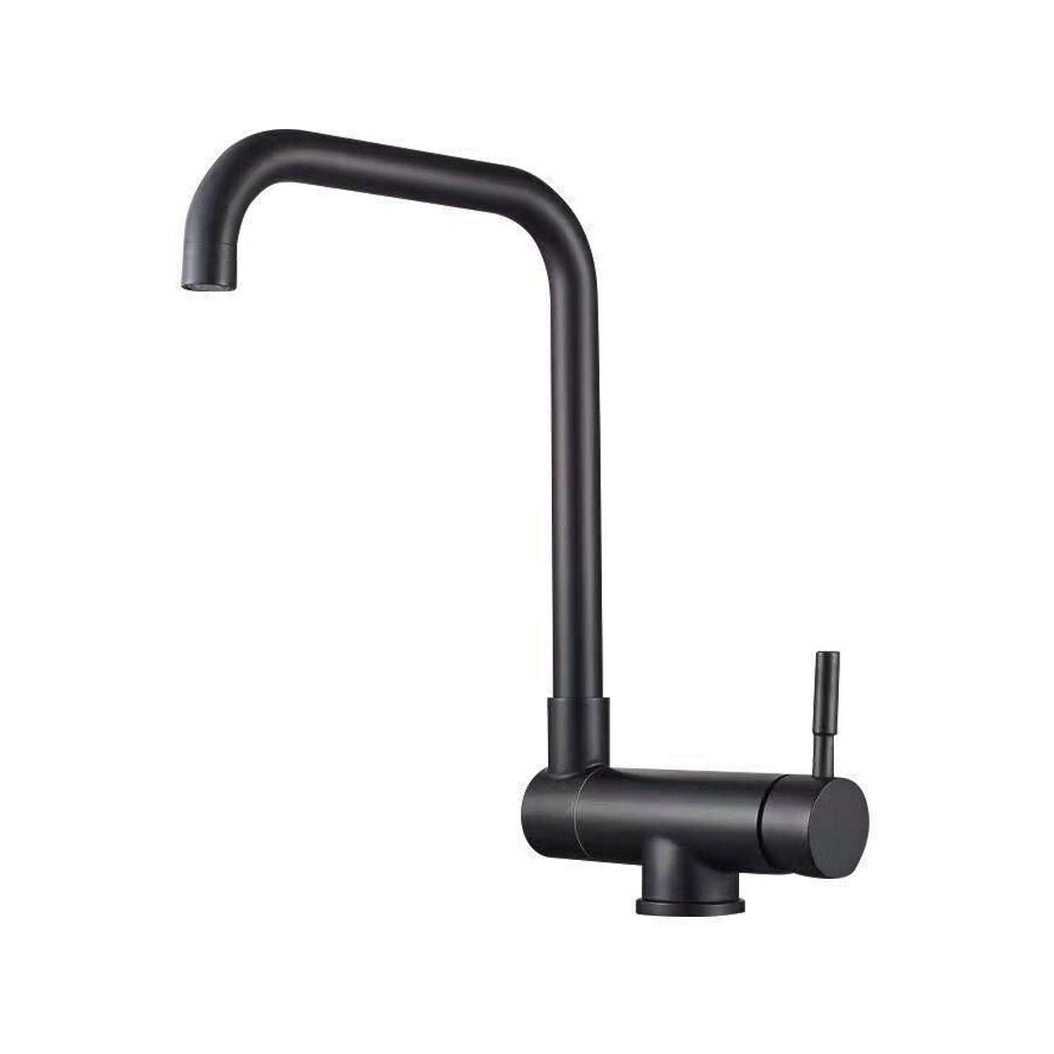 Miscelatore cucina con canna abbattibile nero opaco Mixlav