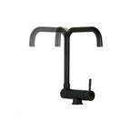 Miscelatore cucina con canna abbattibile nero opaco Mixlav