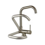 Miscelatore cucina con canna abbattibile nichel spazzolato Mixlav