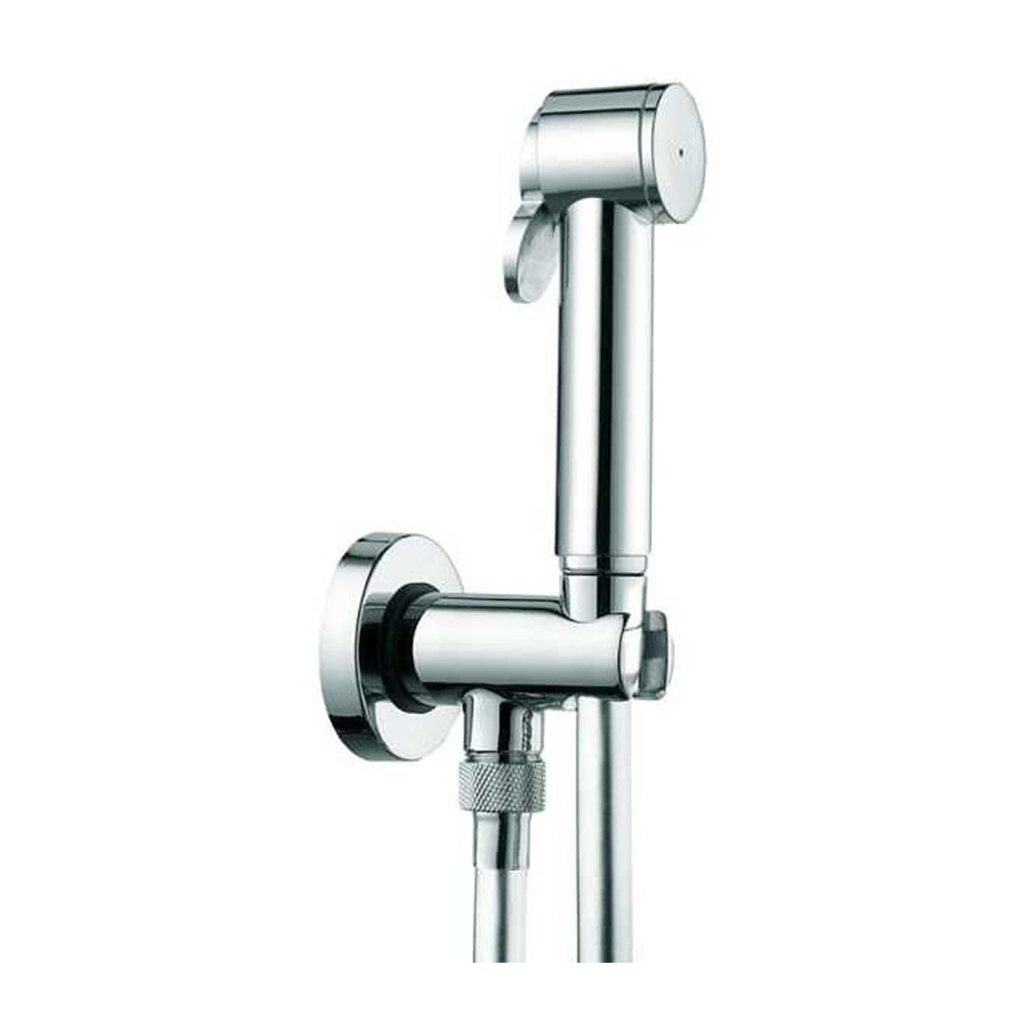 Idrogetto Paloma di Bossini con flessibile 80 cm e supporto con arresto acqua da Â½ M
