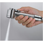 Idrogetto Paloma di Bossini con flessibile 80 cm e supporto con arresto acqua da Â½ M