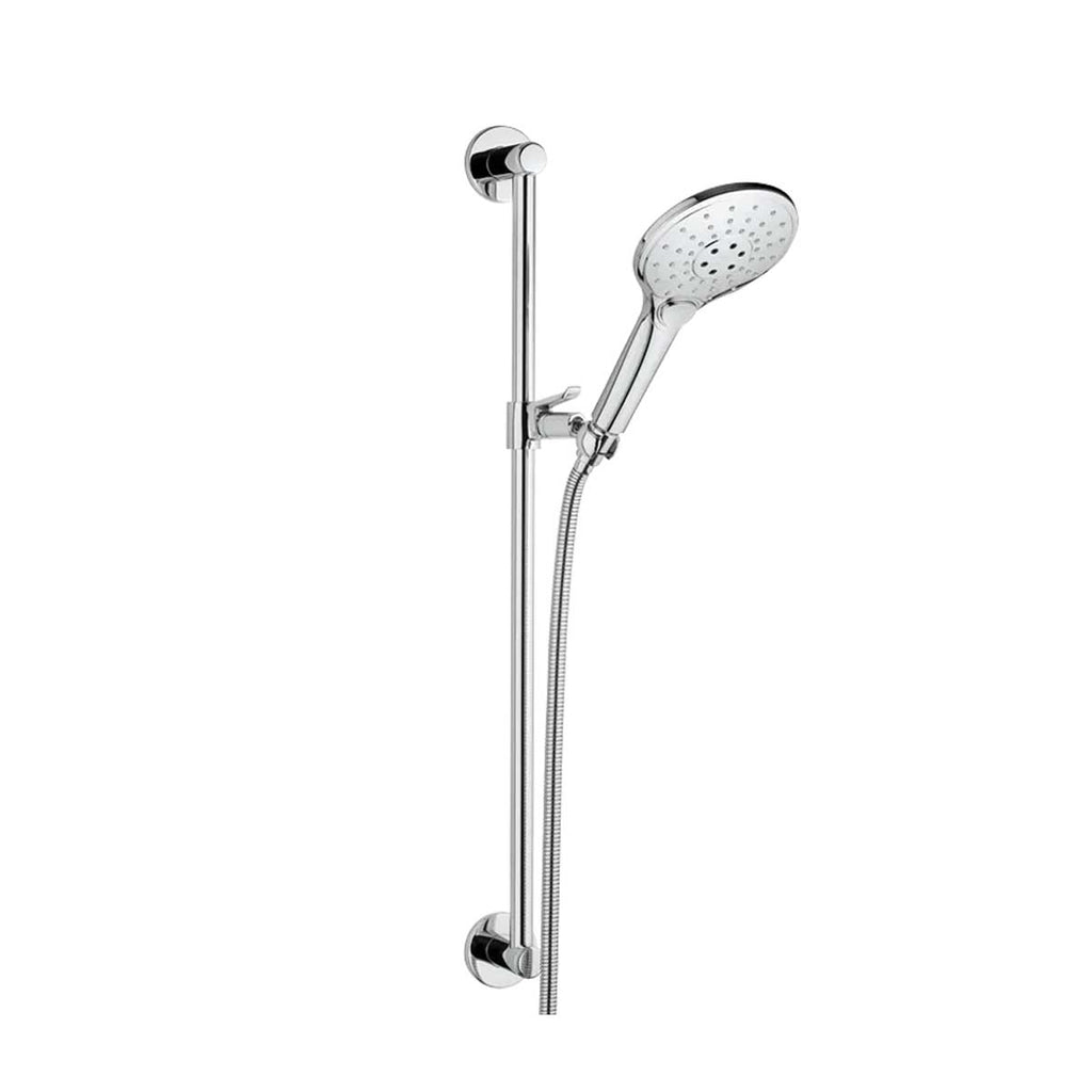 Asta Saliscendi con doccia a 3 Getti finitura cromo lucido collezione Spartaco di Mamoli Rubinetterie