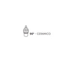 Kit miscelatori lavabo e bidet in ottone cromato collezione Sirio Keller Taps - rubinetto bidet monoforo