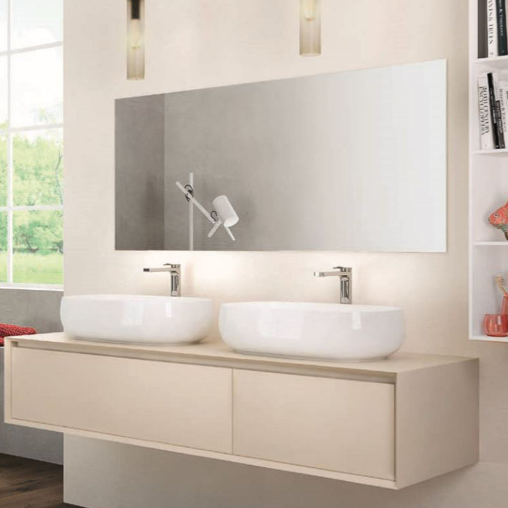 Miscelatore lavabo con piletta click clack modello Soffio Gattoni